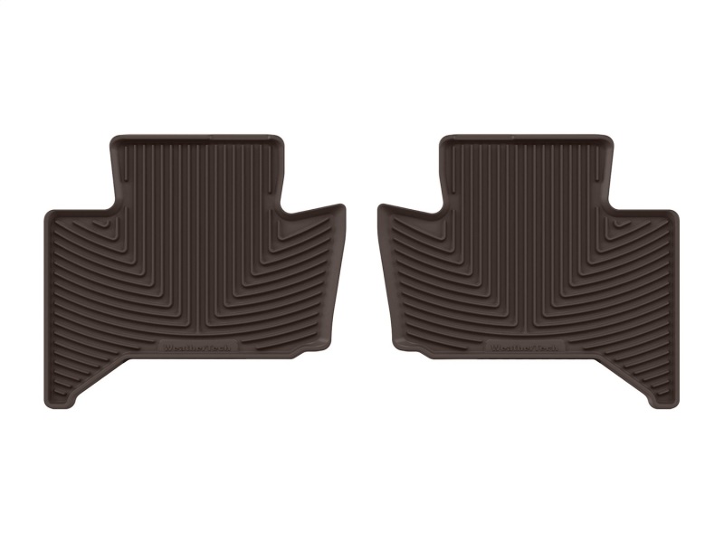 Lexus GX Rubber Mats - Rear - WeatherTech - All-Weather - Cocoa - `24-`26