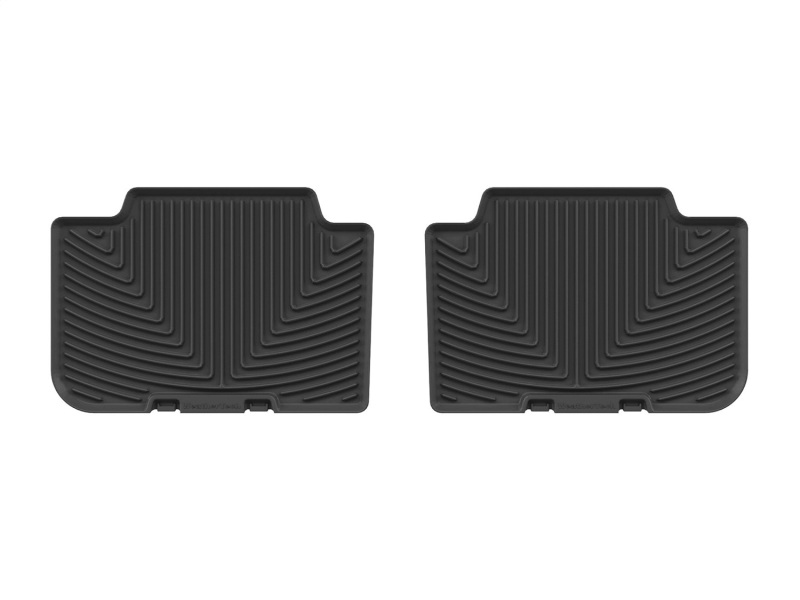 BMW X3 Floor Mats - Rear - WeatherTech - All-Weather - Black - `25-`26