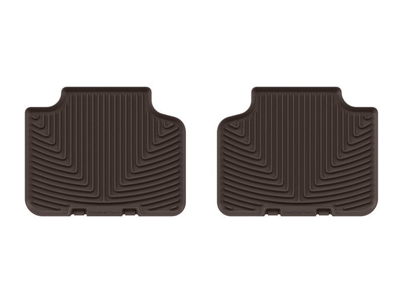 BMW X1 Floor Mats - Rear - WeatherTech - All-Weather - Cocoa - `16-`26