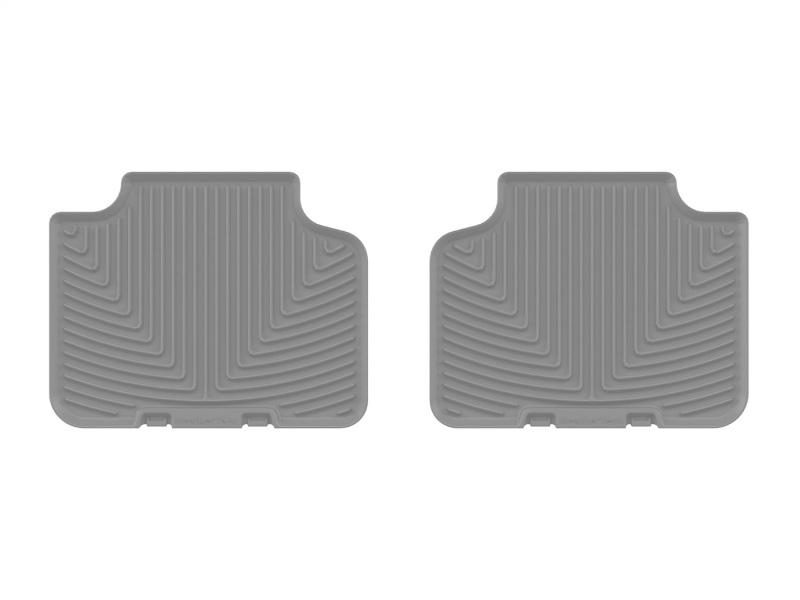 BMW X1 Rubber Mats - Rear - WeatherTech - All-Weather - Grey - `16-`26