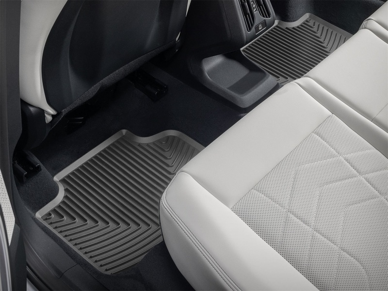 BMW X1 Rubber Mats - Rear - WeatherTech - All-Weather - Grey - `16-`26