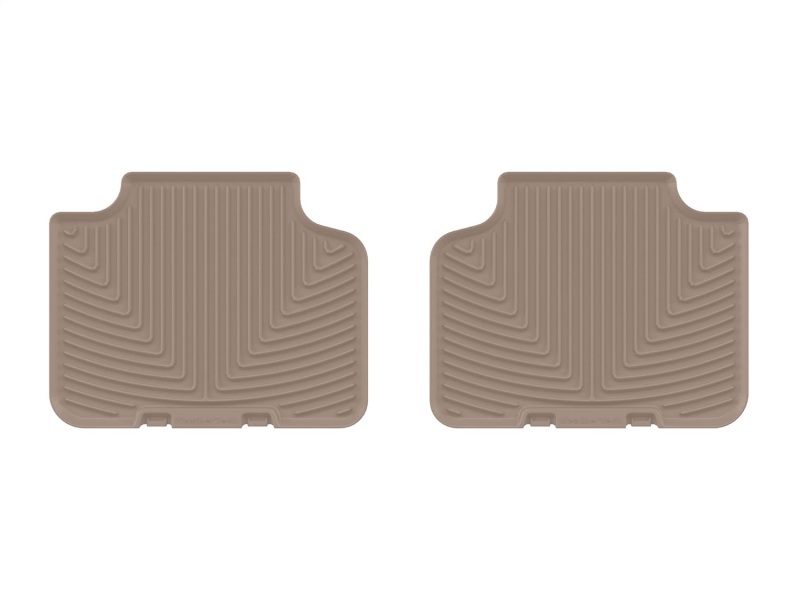 BMW X1 Rear All-Weather Floor Mats - WeatherTech - Tan - `16-`26