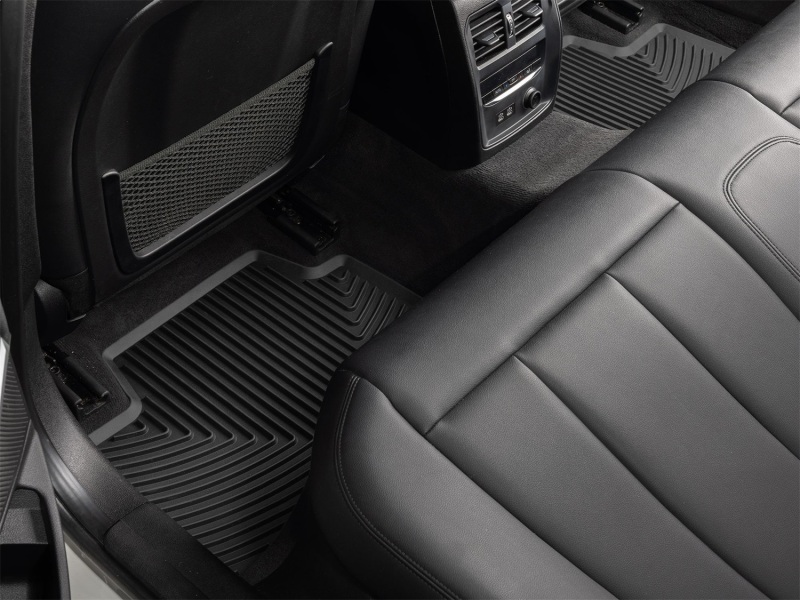 BMW M3 Competition Floor Mats - Rear - WeatherTech - All-Weather - Black - `21-`26