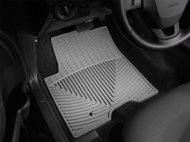 Ford Focus Floor Mats - Front - WeatherTech - All-Weather Rubber - Grey - `09-`11