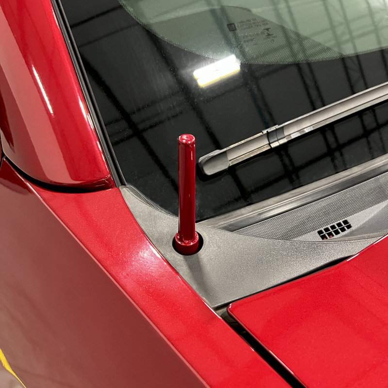 Chevrolet 5500 Stubby Antenna - Wehrli - Billet TIG Torch - Gloss White - `19-`27