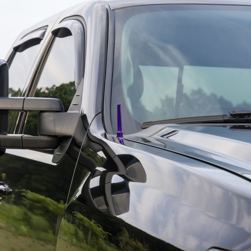 Chevrolet 3500 Stubby Antenna - Wehrli - Billet TIG Torch - Semi-Gloss Black - `07-`19