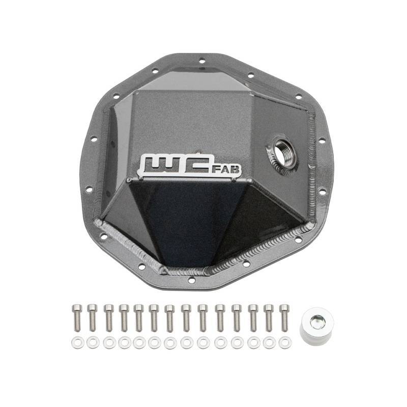 Ram 2500 Differential Cover - Rear - Wehrli - Red - `19-`24
