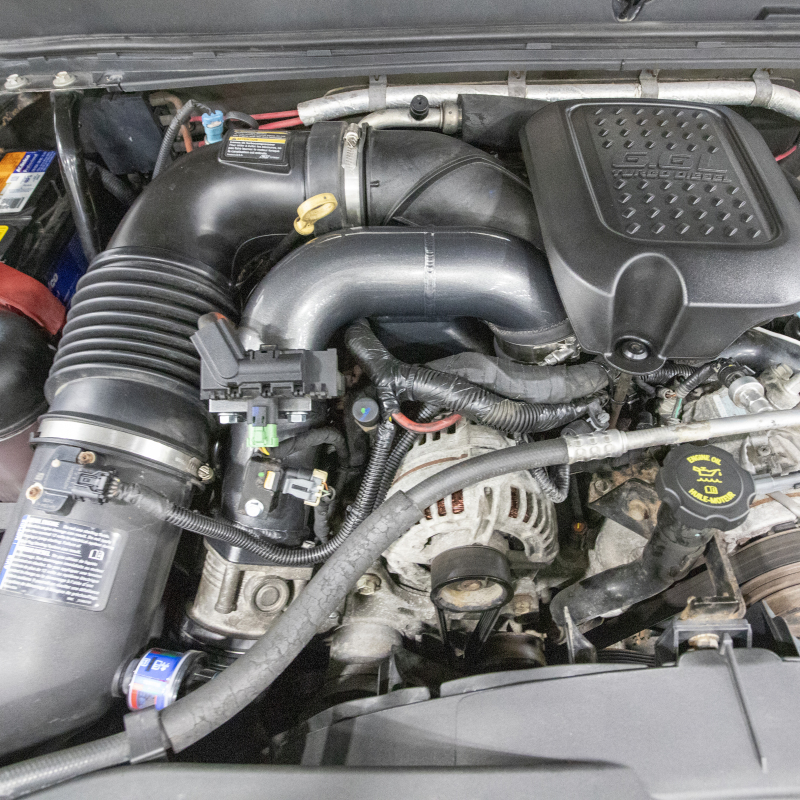 Chevrolet Silverado Performance Air Intake - Wehrli - Y-Bridge Kit - Gloss Black - `07-`10