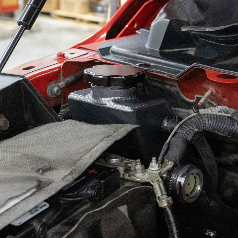 Dodge Ram Coolant Tank Kit - Wehrli - Fabricated Aluminum, OEM Placement - Bronze Chrome - `10-`12