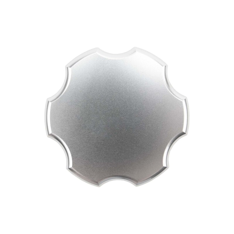 Ford Super Duty Brake Master Cylinder Reservoir Cap - Wehrli - Billet Aluminum, Anodized - Clear Anodized - `11-`25