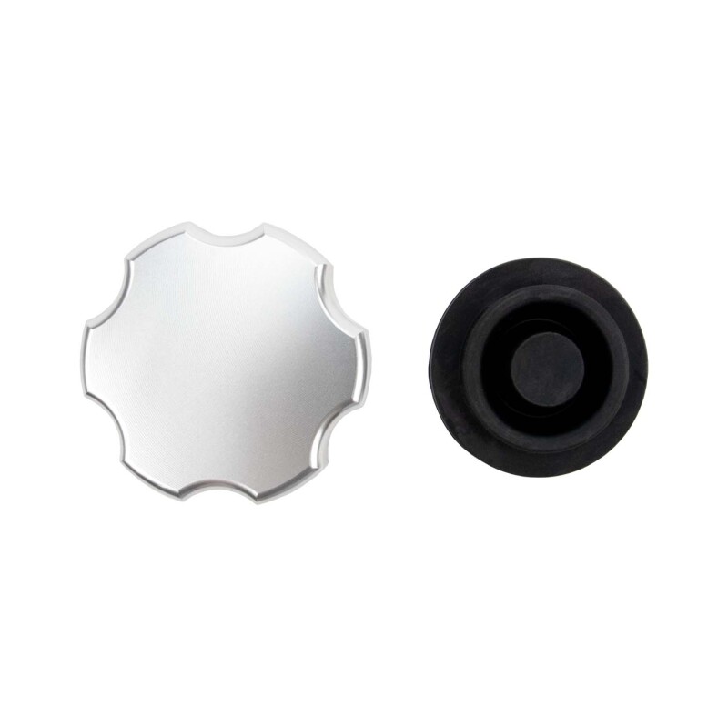 Ford Super Duty Brake Master Cylinder Reservoir Cap - Wehrli - Billet Aluminum, Anodized - Clear Anodized - `11-`25