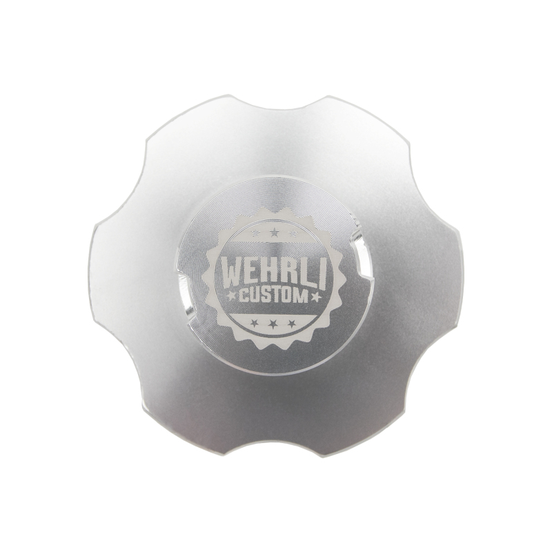 Ford Super Duty Oil Fill Cap - Wehrli - Billet - Clear Anodized - `11-`25