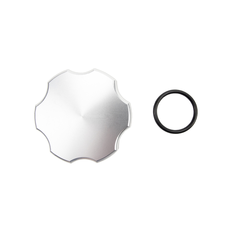 Ford Super Duty Oil Fill Cap - Wehrli - Billet - Clear Anodized - `11-`25