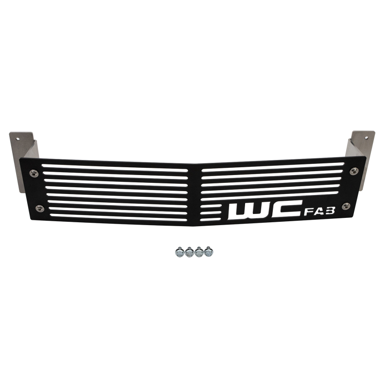 Chevrolet Silverado 2500 Bumper Grilles - Wehrli - Flat Black - `15-`19