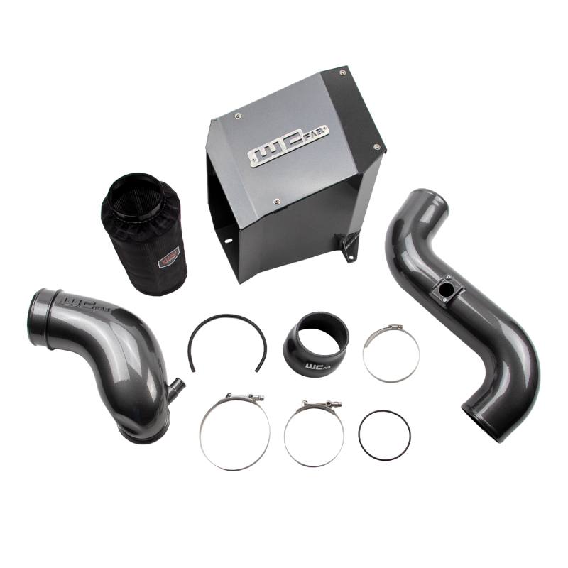 GMC Sierra Performance Air Intake - Wehrli - Stage 2 - Bengal Grey - `04-`05 GMC Sierra Performance Air Intake - Wehrli - Stage 2 - Bengal Grey - `04-`05