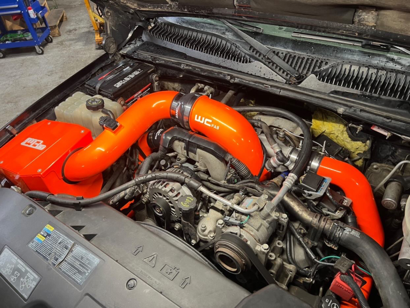 Chevrolet Duramax Performance Air Intake - Wehrli - Stage 2 - Flat Black - `04-`05