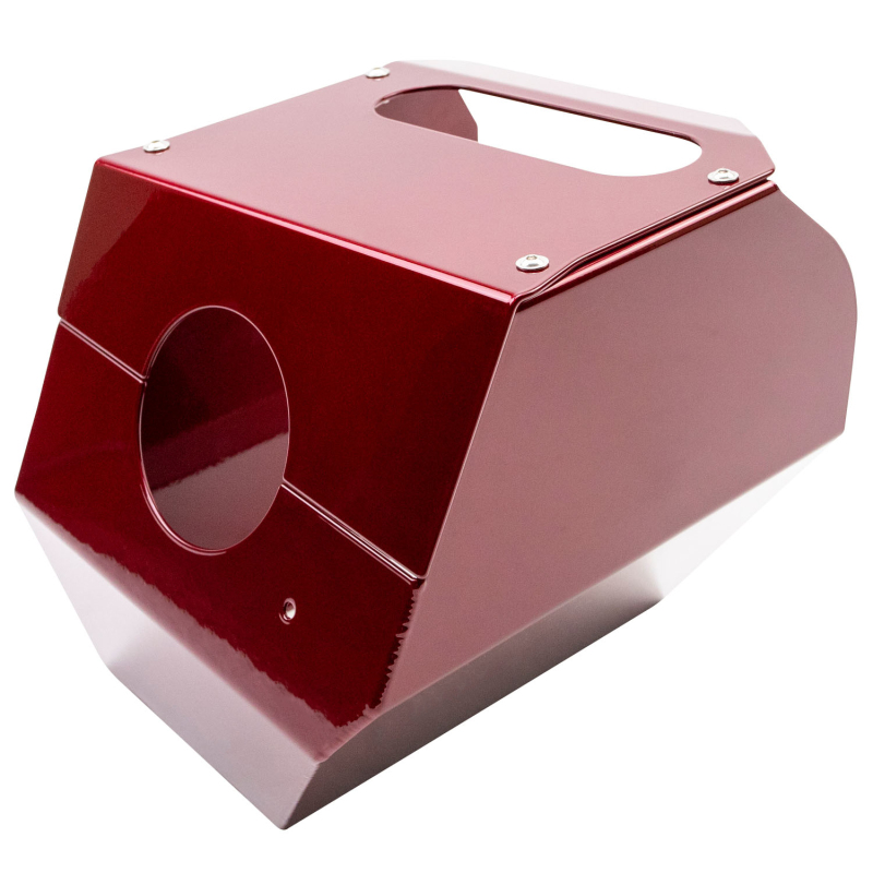 Chevrolet Silverado Performance Air Intake - Wehrli - 4in Intake Kit with Air Box - WCFab Red - `17-`19