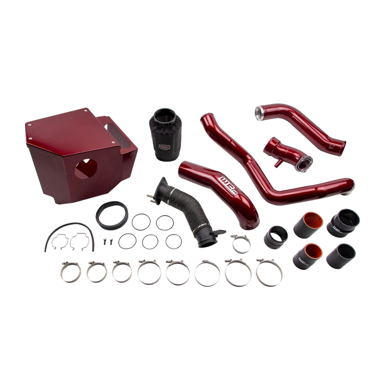 Chevrolet Silverado 2500HD Performance Air Intake - Wehrli - Stage 3 High Flow Bundle Kit - Gloss White - `20-`24