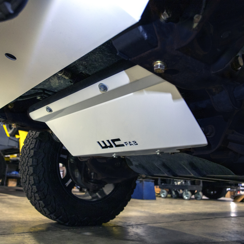 Chevrolet Silverado 3500 Splash Shield Kit - Wehrli - Lower - Gloss White - `11-`19