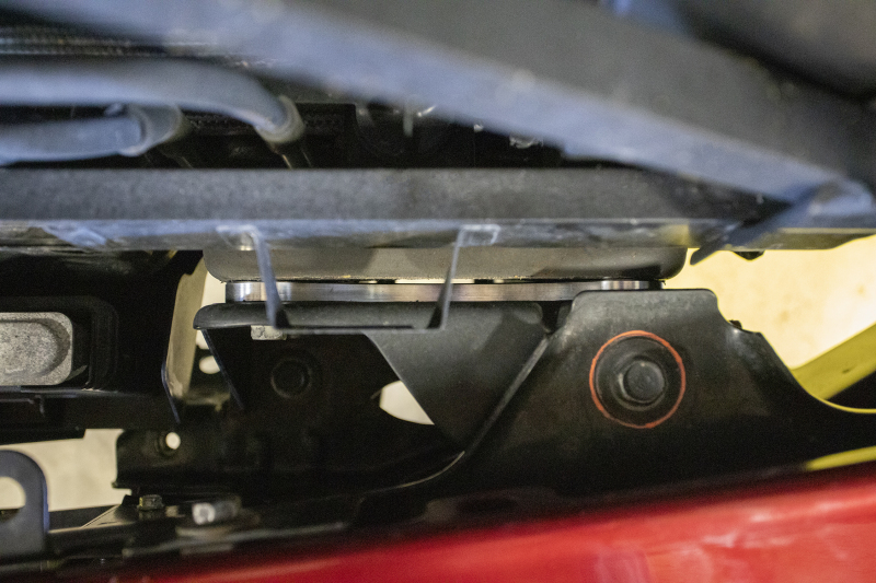 GMC Sierra 2500HD Bumper Spacer Kit - Front - Wehrli - 3/8 inch - Flat Black - `15-`19