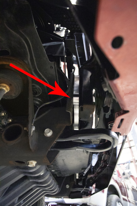 GMC Sierra 2500HD Bumper Spacer Kit - Front - Wehrli - 3/4 inch - Flat Black - `15-`19