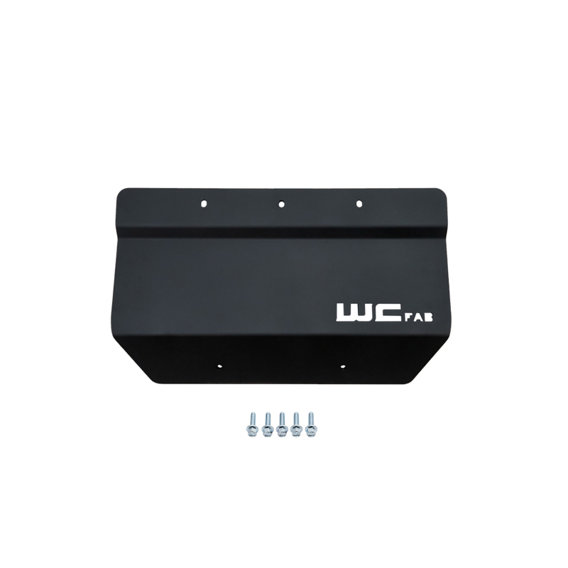 Chevrolet Silverado 3500 HD Engine Splash Shield - Lower Front - Wehrli - Heavy Gauge Aluminum - Illusion Blueberry - `01-`10