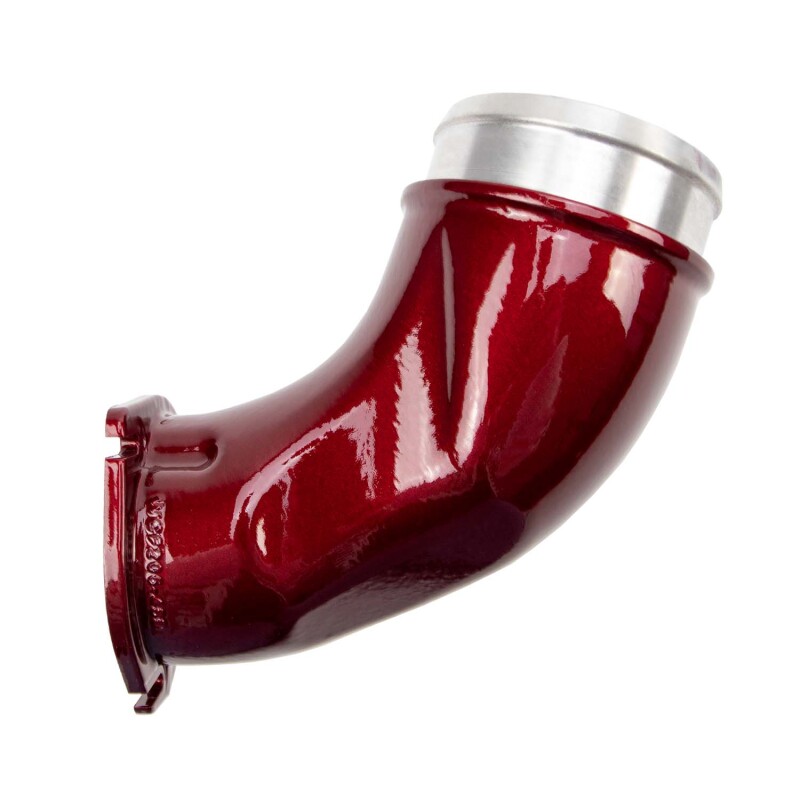 Chevrolet Silverado 2500 Performance Air Intake - Wehrli - High Flow 4in Intake Horn - WCFab Red - `01-`04