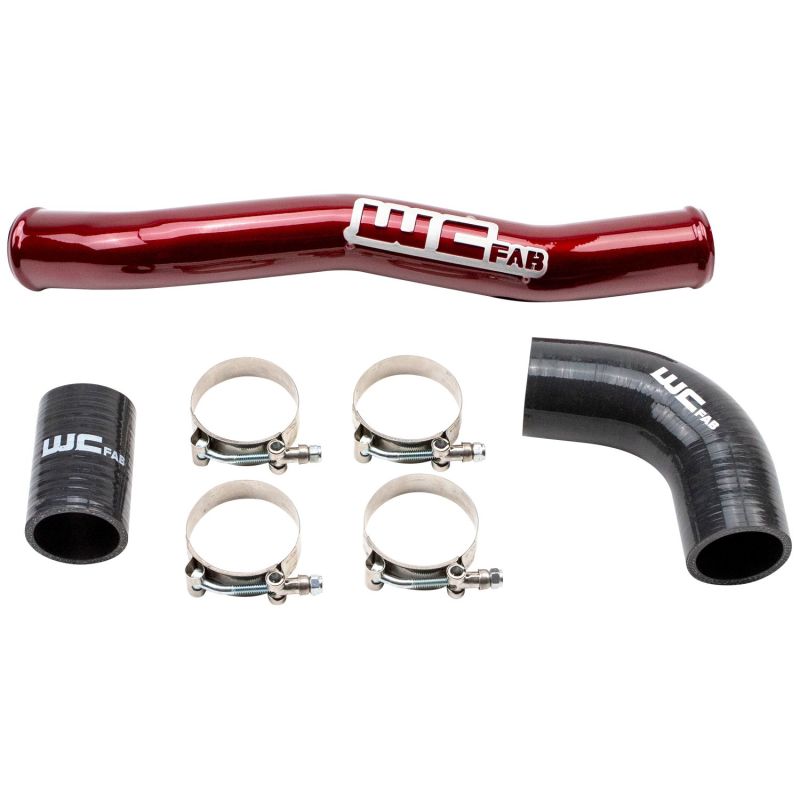GMC Sierra Upper Coolant Pipe - Wehrli - WCFab - Red - `20-`25
