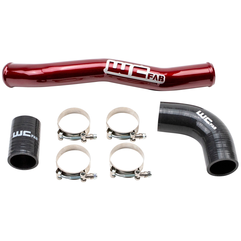 GMC Sierra Upper Coolant Pipe - Wehrli - WCFab - Red - `20-`25