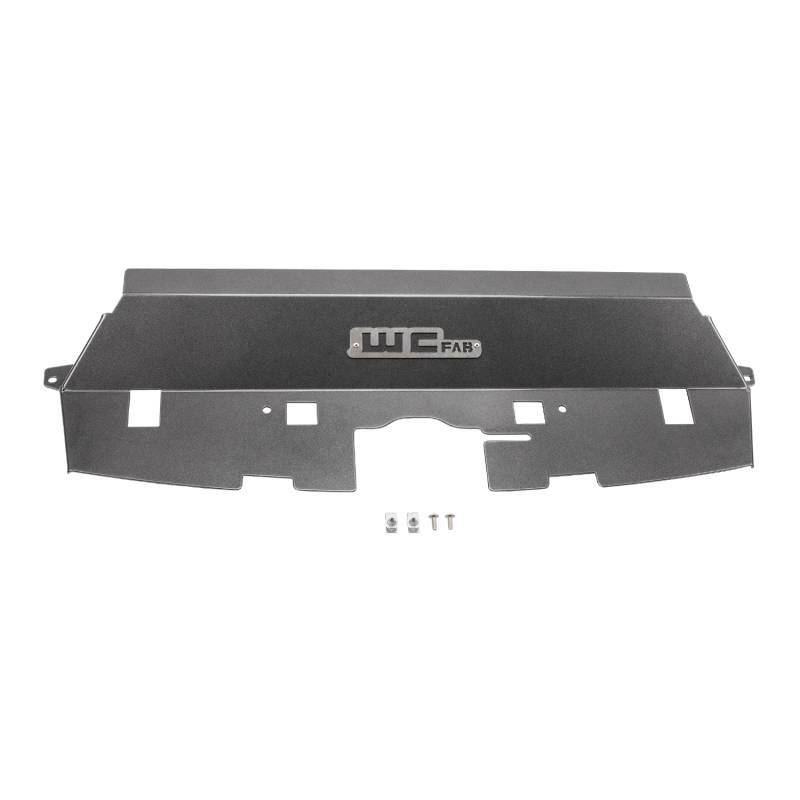 Ram 2500 Radiator Cover - Wehrli - Fabricated Aluminum - Candy Red - `13-`18