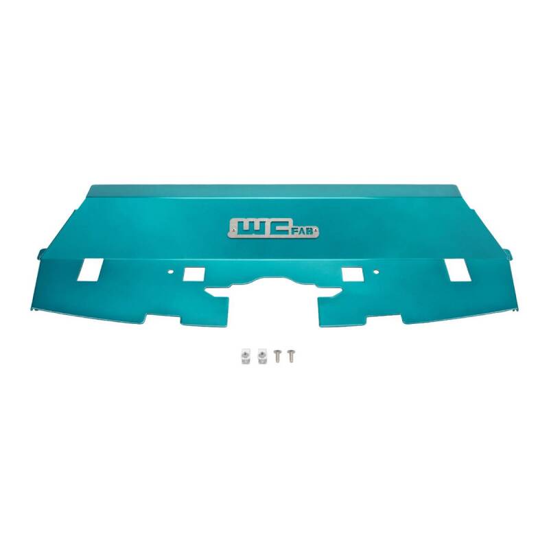 Ram 2500 Radiator Cover - Wehrli - Fabricated Aluminum - Candy Teal - `13-`18