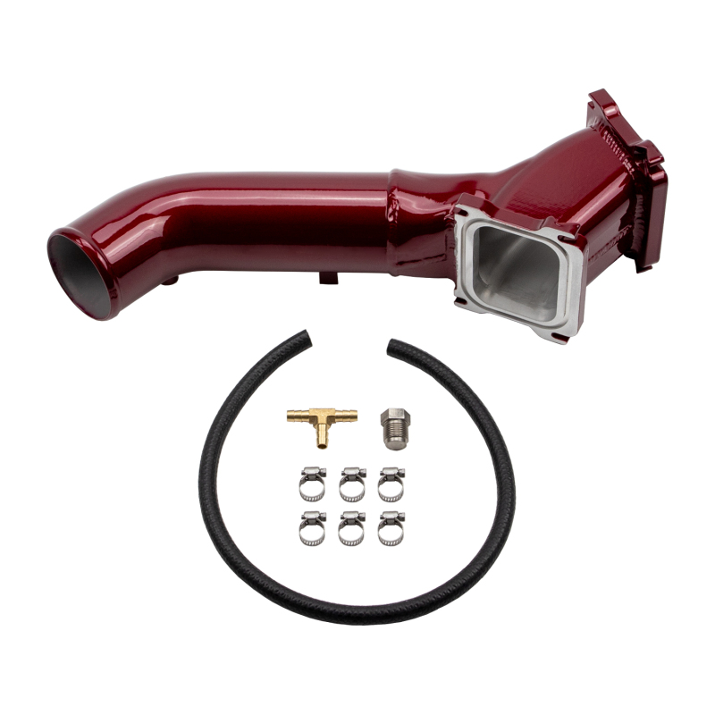 Chevrolet Silverado Performance Air Intake - Wehrli - Y-Bridge Kit - Raw Aluminum - `01-`04