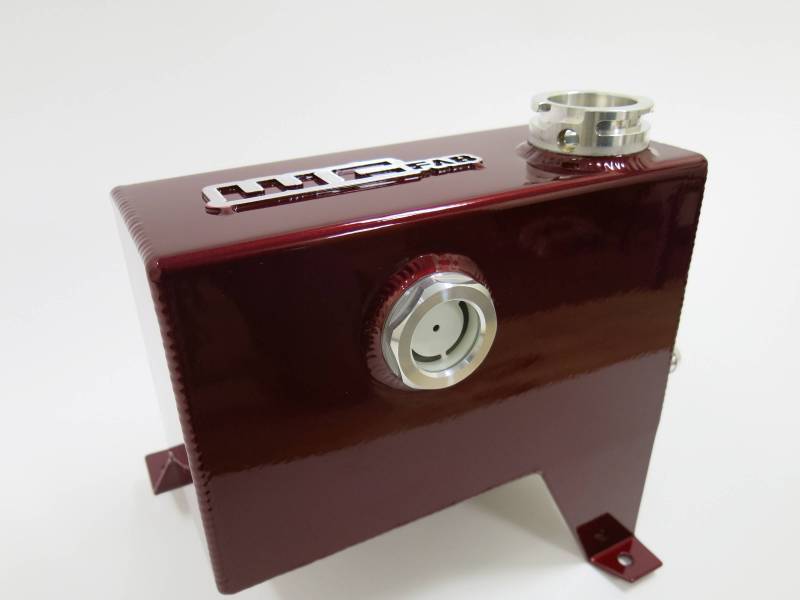 GMC Sierra 2500 HD Coolant Tank Kit - Wehrli - Fabricated Aluminum - Gloss White - `07-`10