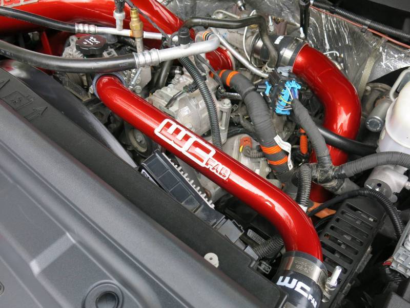 Chevrolet Duramax Upper Coolant Pipe - Wehrli - Candy Teal - `11-`16