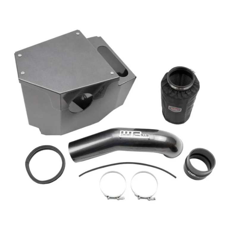 GMC Sierra 3500 Performance Air Intake - Wehrli - 4in - Grey - `20-`25