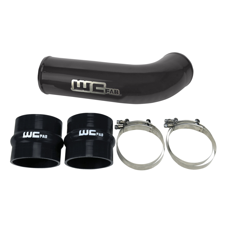 GMC Sierra 2500 HD Performance Air Intake - Wehrli - Intake Resonator Pipe, 4in. - Bengal Red - `17-`19