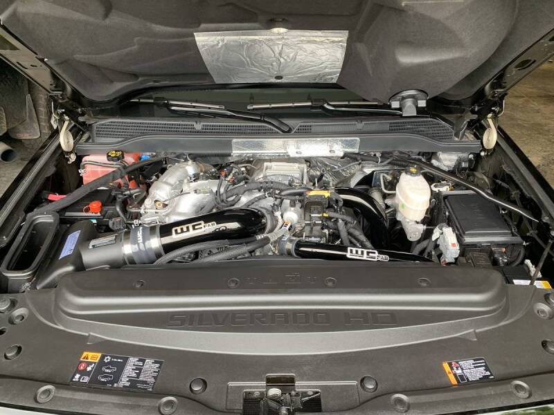 GMC Sierra 2500 HD Performance Air Intake - Wehrli - Intake Resonator Pipe, 4in. - Bengal Red - `17-`19