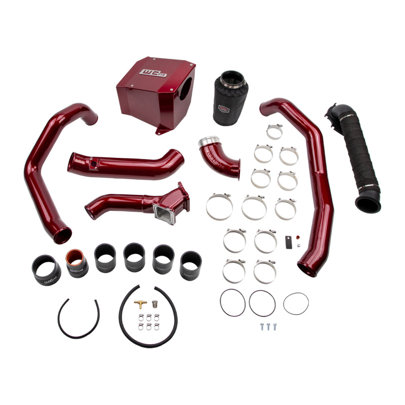 Chevrolet Silverado Performance Air Intake - Wehrli - Stage 3 High Flow Intake Bundle - Illusion Blueberry - `01-`04