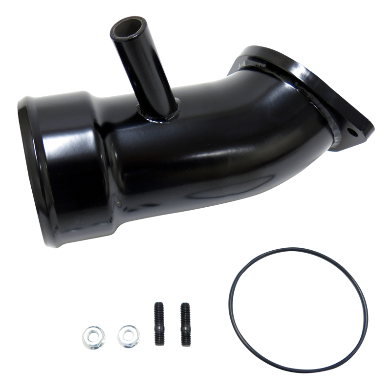 Chevrolet Silverado Performance Air Intake - Wehrli - Intake Horn 3.5in - Gloss Black - `17-`19