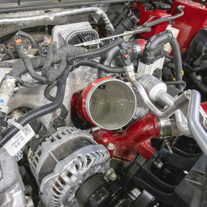 GMC 2500 HD Performance Air Intake - Wehrli - High Flow Intake Horn - Brizzle Blue - `17-`25