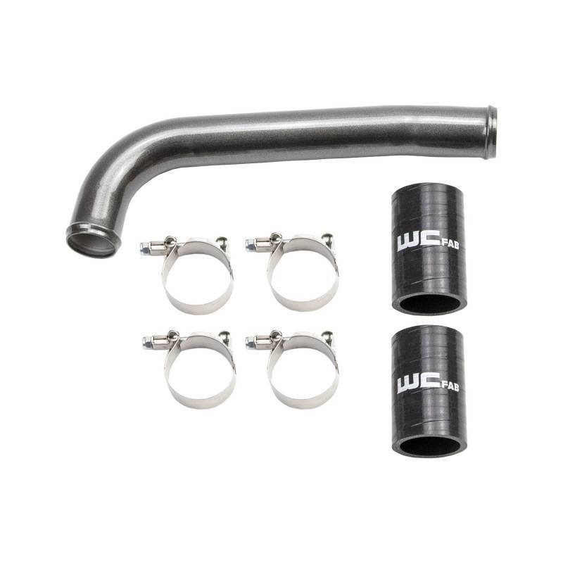 GMC Sierra 2500 Upper Coolant Pipe - Wehrli - WCFab - Red - `01-`05