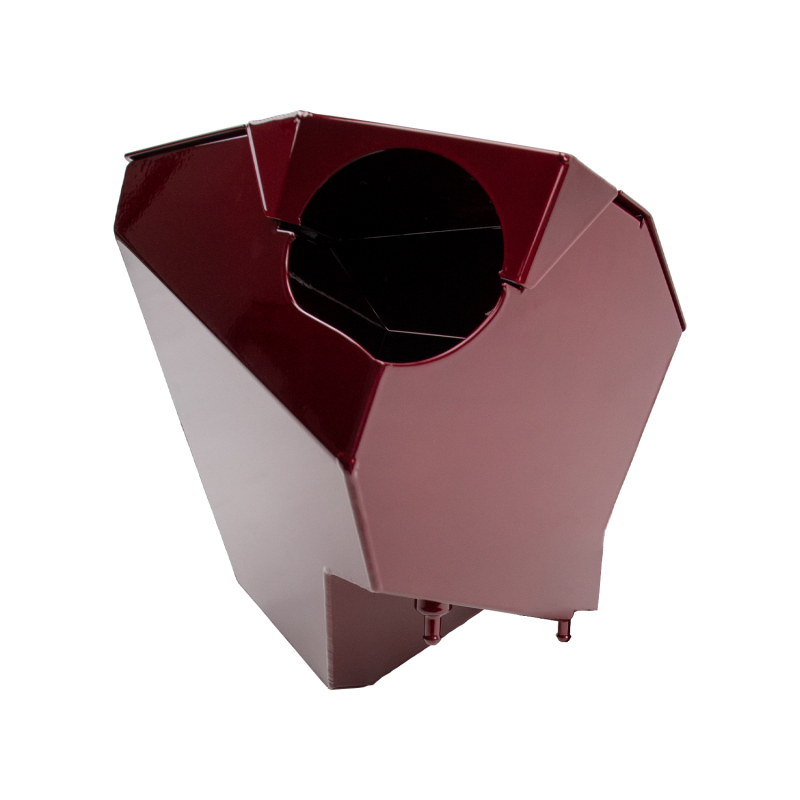 Dodge Ram Performance Air Intake - Wehrli - 4in. Intake with Air Box - Bengal Red - `10-`12