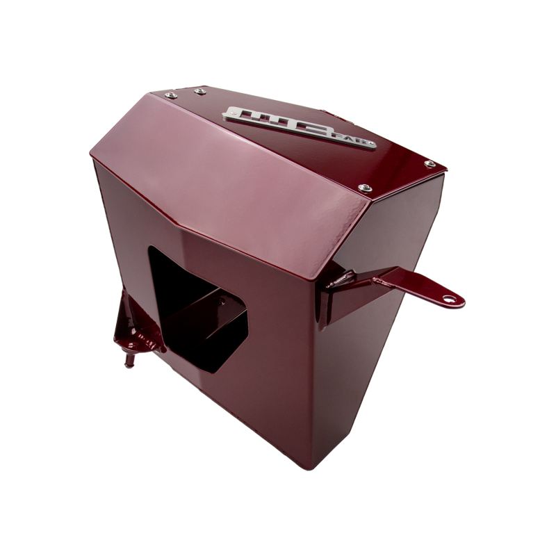 Dodge Ram Performance Air Intake - Wehrli - 4in. Intake with Air Box - Bengal Red - `10-`12