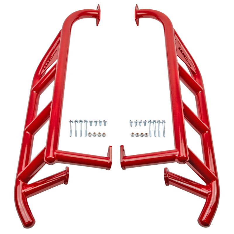 Honda Talon Rock Sliders - Wehrli - Talon Orange - `19-`27