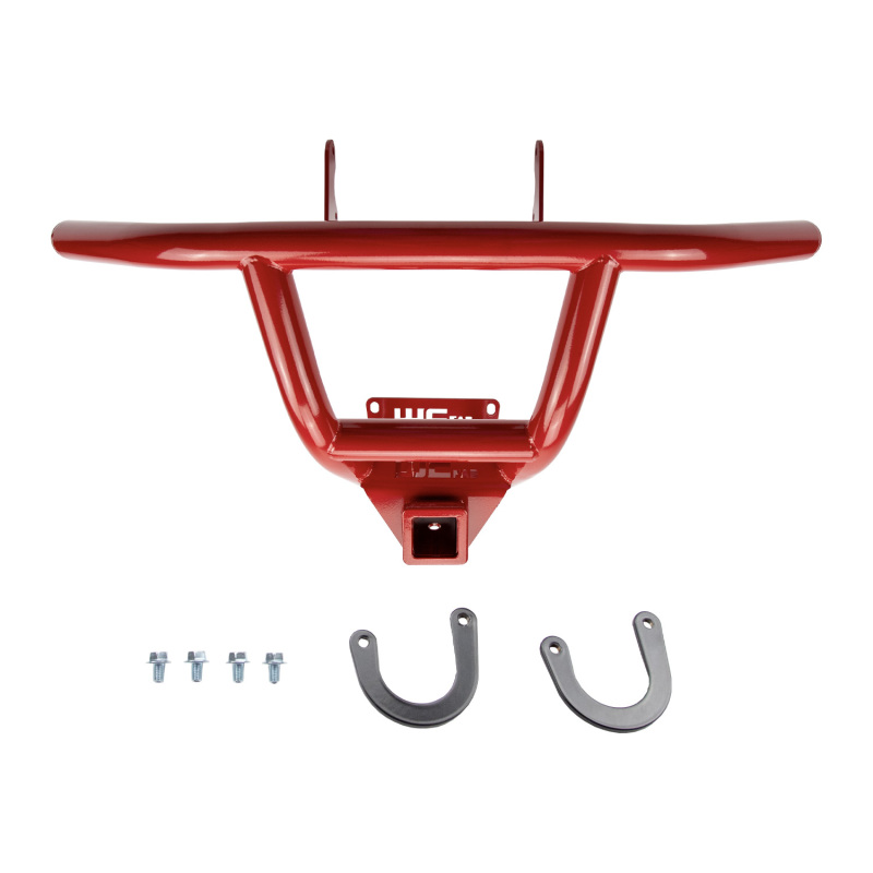 Honda Talon Rear Bumper - Wehrli - w/ Receiver Hitch - Talon Red - `19-`22