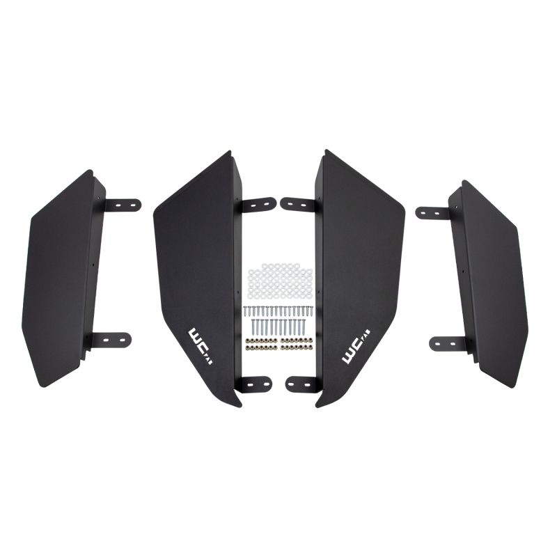 Honda Talon 1000X Side X Side Door Kit - Wehrli - Lower Door - Fine Texture Black - `19-`27