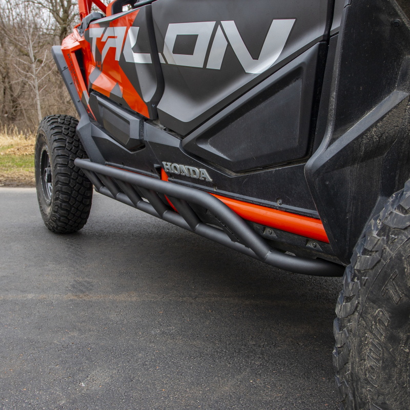 Honda Talon Rock Sliders - Wehrli - Side X Side - Talon Red - `19-`27