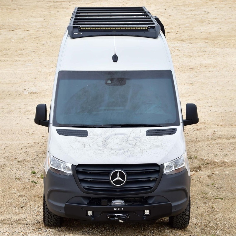 Mercedes-Benz Sprinter Roof Rack - Westin - Mesa - Textured Black - `19-`23
