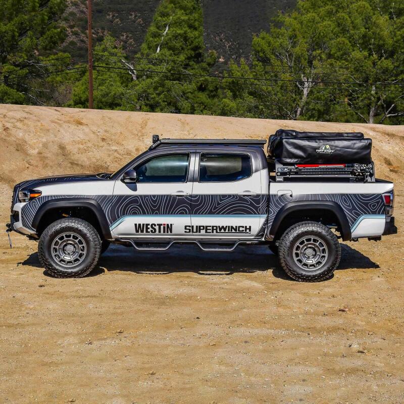 Toyota Tacoma Roof Rack - Westin - Mesa - Textured Black - `16-`23