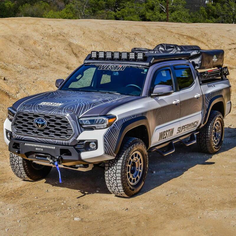 Toyota Tacoma Roof Rack - Westin - Mesa - Textured Black - `16-`23